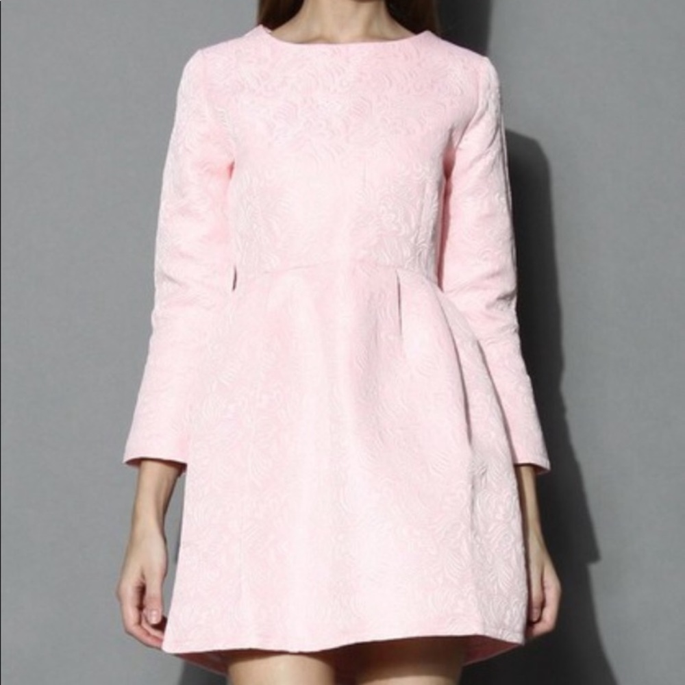 Adorable pink dress size Med/6 Chicwish